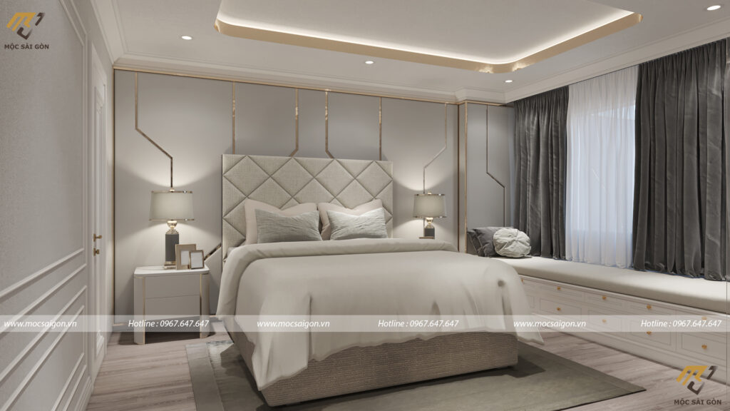 Thiết kế nội thất chung cư - nội thất phòng ngủ Thiết kế nội thất chung cư - nội thất phòng ngủ