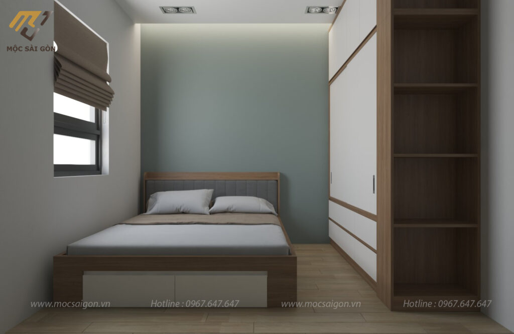 Thiết kế nội thất trọn gói phòng ngủ nhỏ