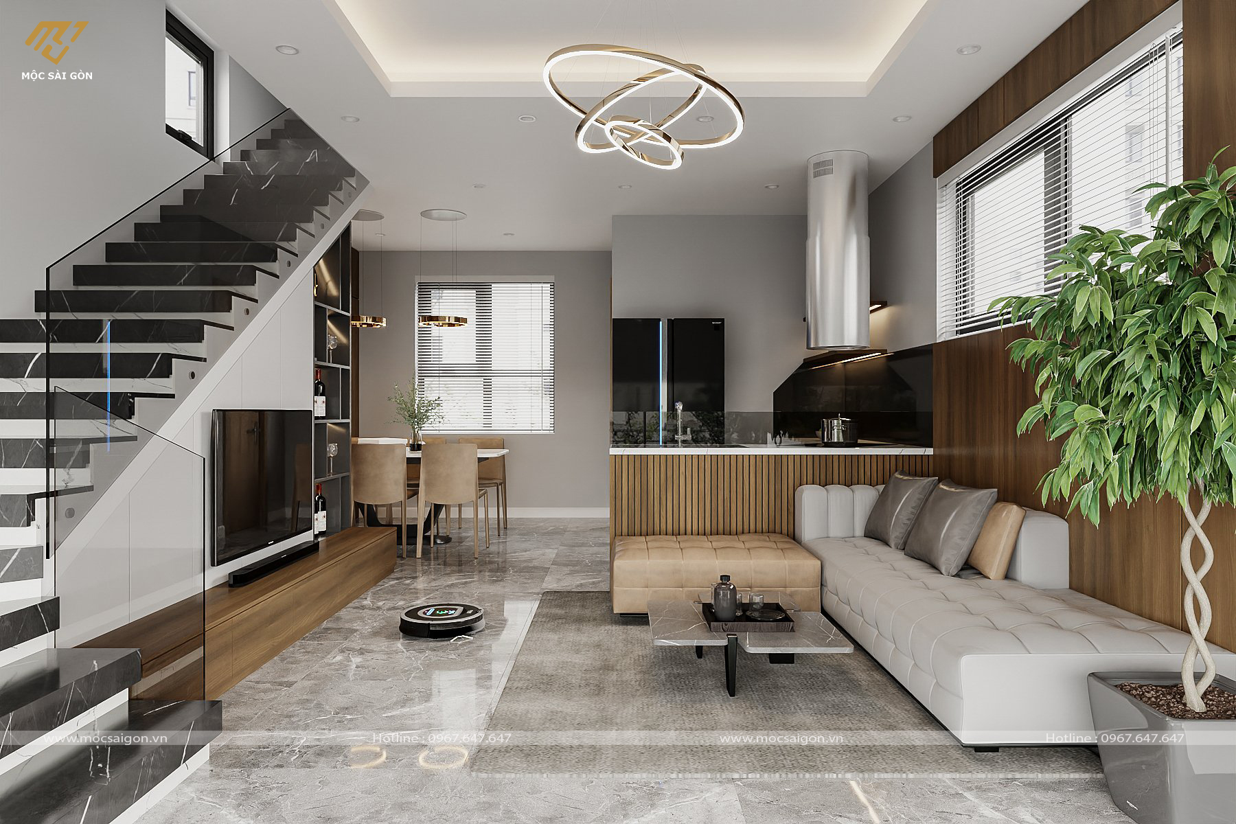 Thiết kế nội thất tại Quận 6 tạo không gian sống hoàn hảo